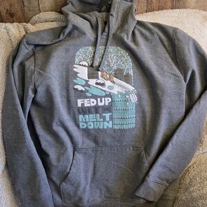 Patagonia Gray Graphic Hoodie